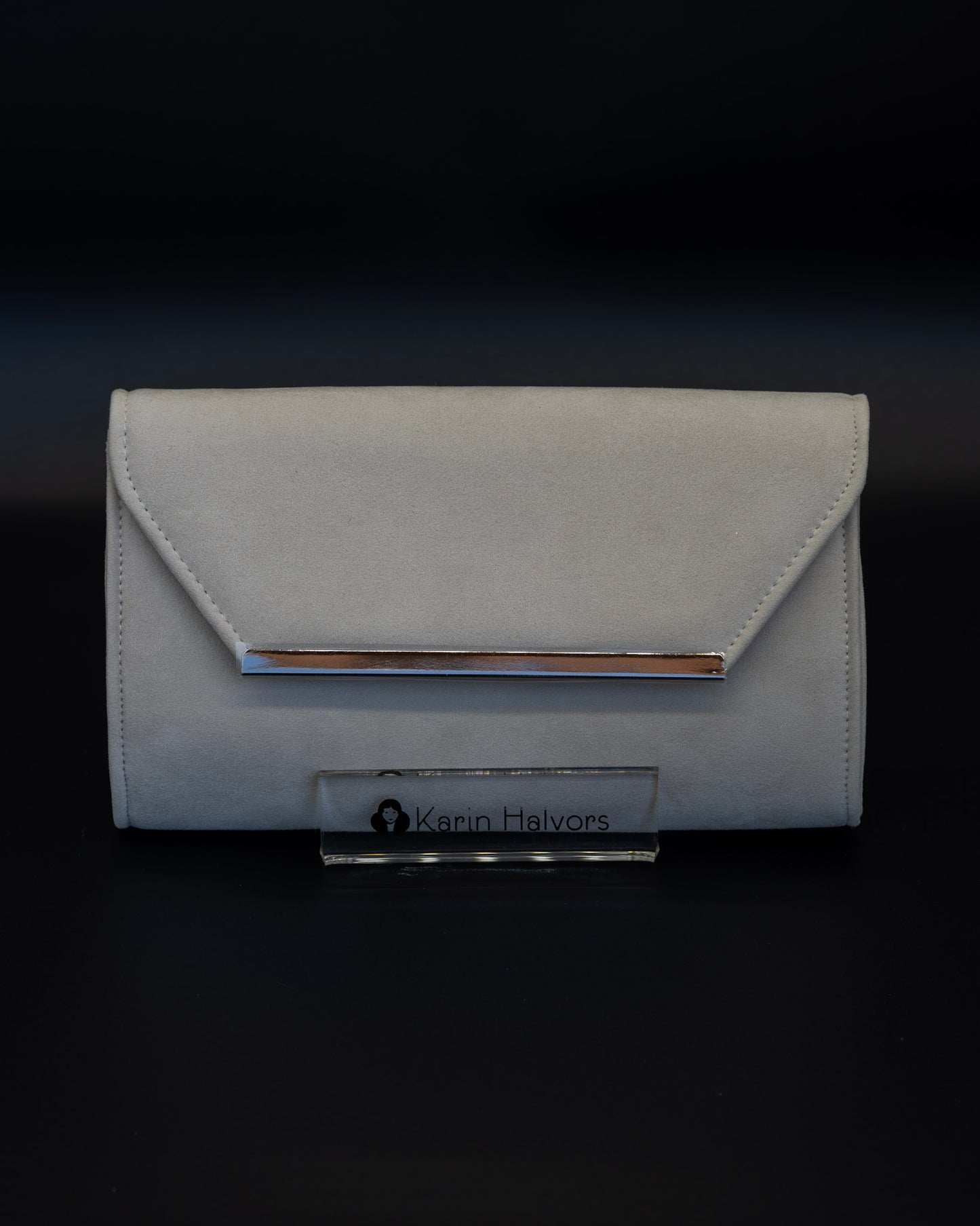 KAROLINA, Flap Bag, Alcantara, IVORY - 2 pcs